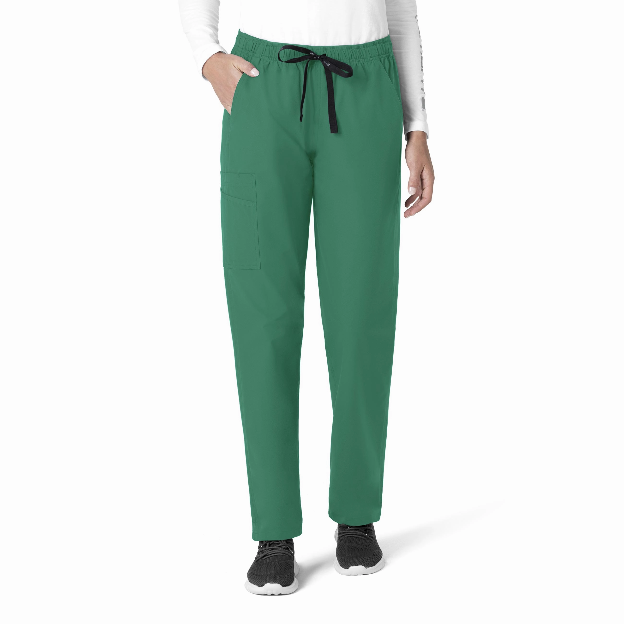 Stretch Ready Durable Hemming Carhartt Force Essentials Unisex Elastic Waist Cargo Scrub Pant - Hunter