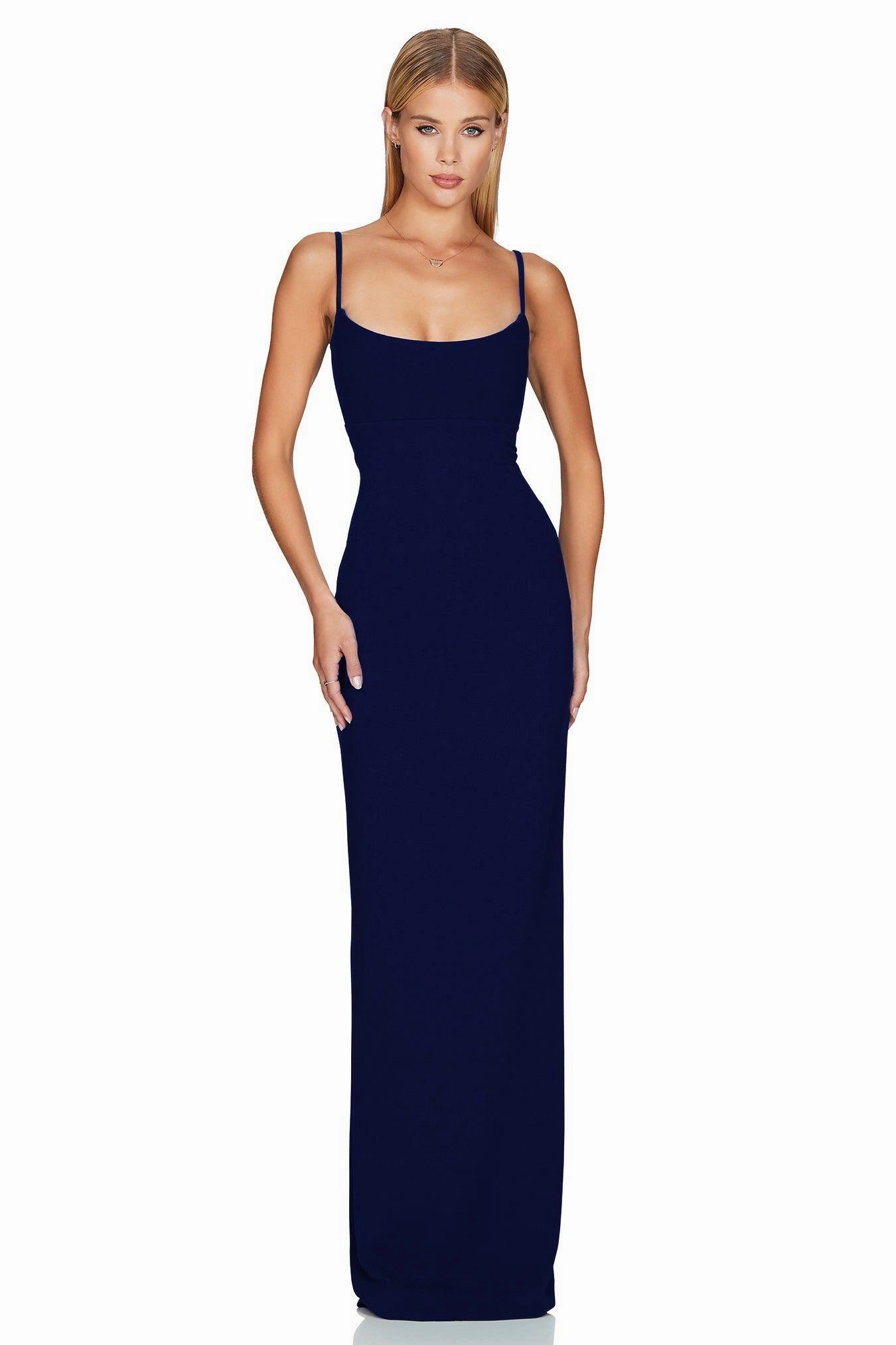 Comfort Fit Nookie Bailey Maxi Dress - Navy