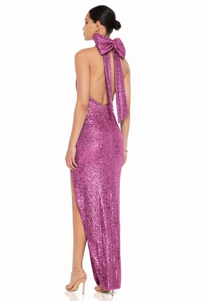 Nookie Charisma Gown - Berry Comfy Flex