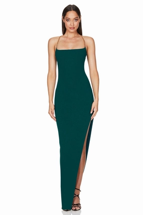 Glam Feel Lounge Vibes Nookie Estella Gown - Teal