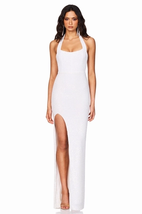 Vibrant fit City Style Nookie Fantasy Gown - White