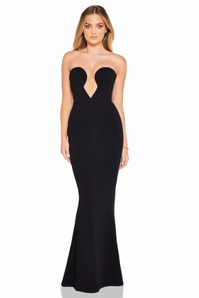 Nookie Minx Gown - Black Date Ready Farm Air