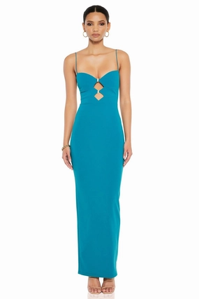 Nookie Muse Maxi Dress - Topaz Cool Season