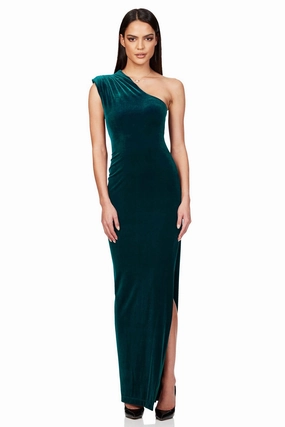 Nookie Rumi Gown - Teal Thermal-Lined Soft Vibes