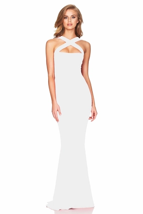 Layered Comfort Wear Nookie Viva 2 Way Gown - Ivory