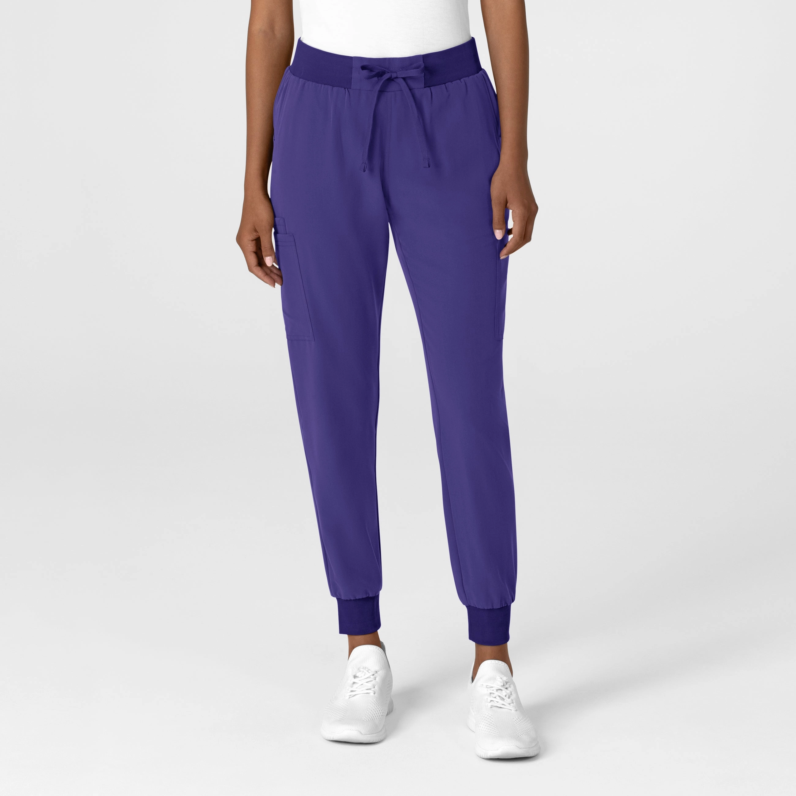 Nova Women's Jogger Utility Scrub Pant - Grape Street Active Body Aligned