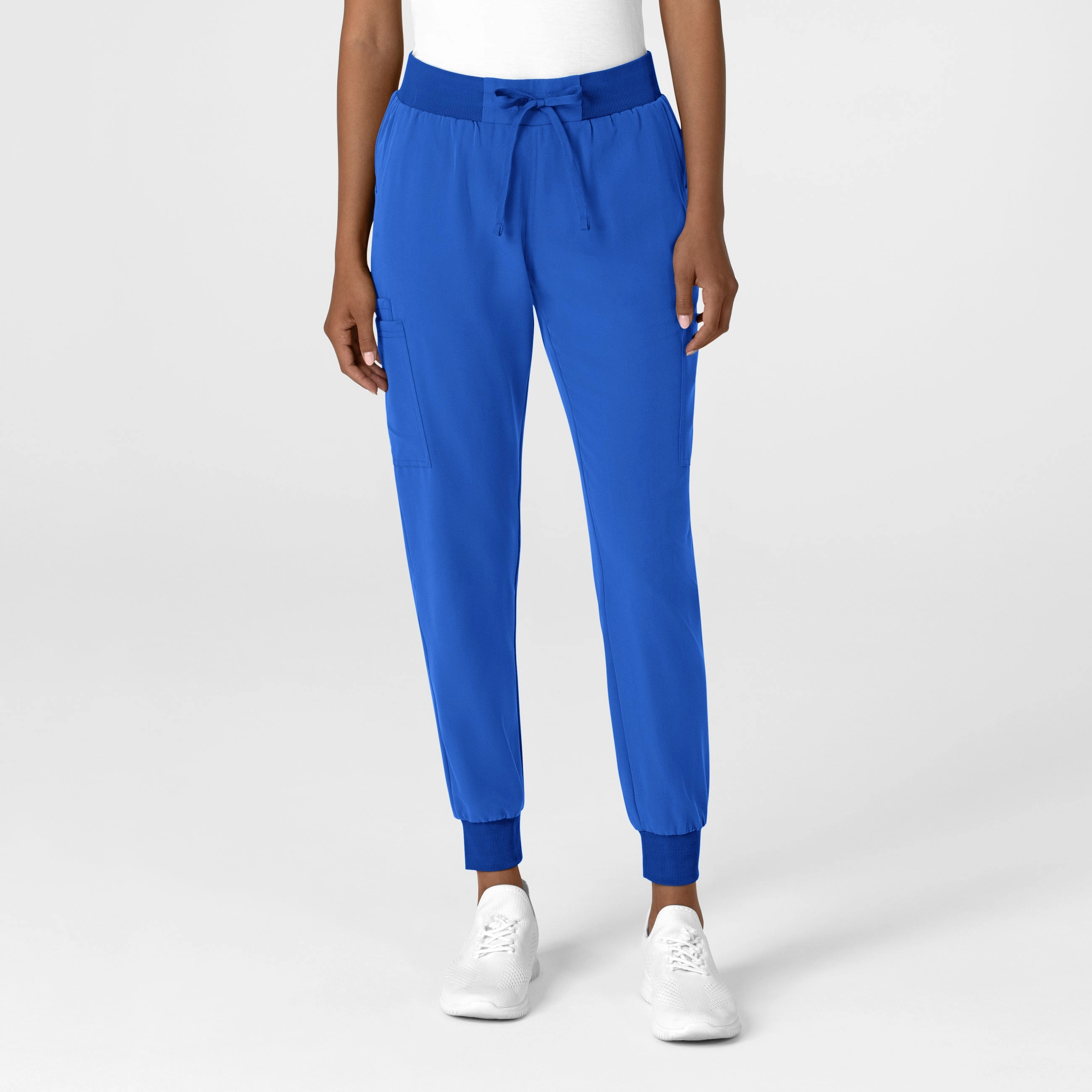Nova Women's Jogger Utility Scrub Pant - Royal Durable Hemming Smart Design