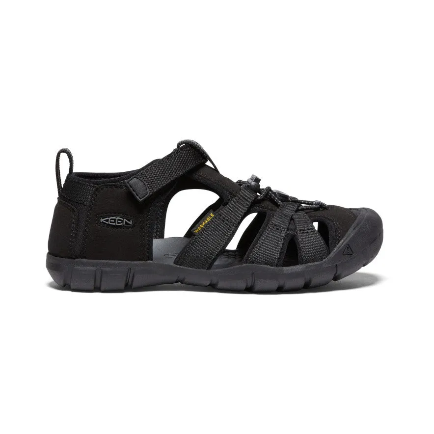 Active Mode Leather Big Kids' Seacamp II CNX  |  Black/Grey