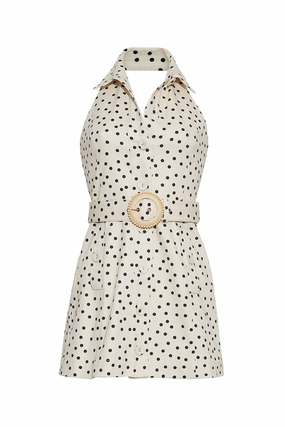 Chic Waistband Classic-style Parker Mini Dress