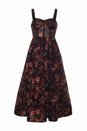 Pheobe Midi Dress Comfortable Cut