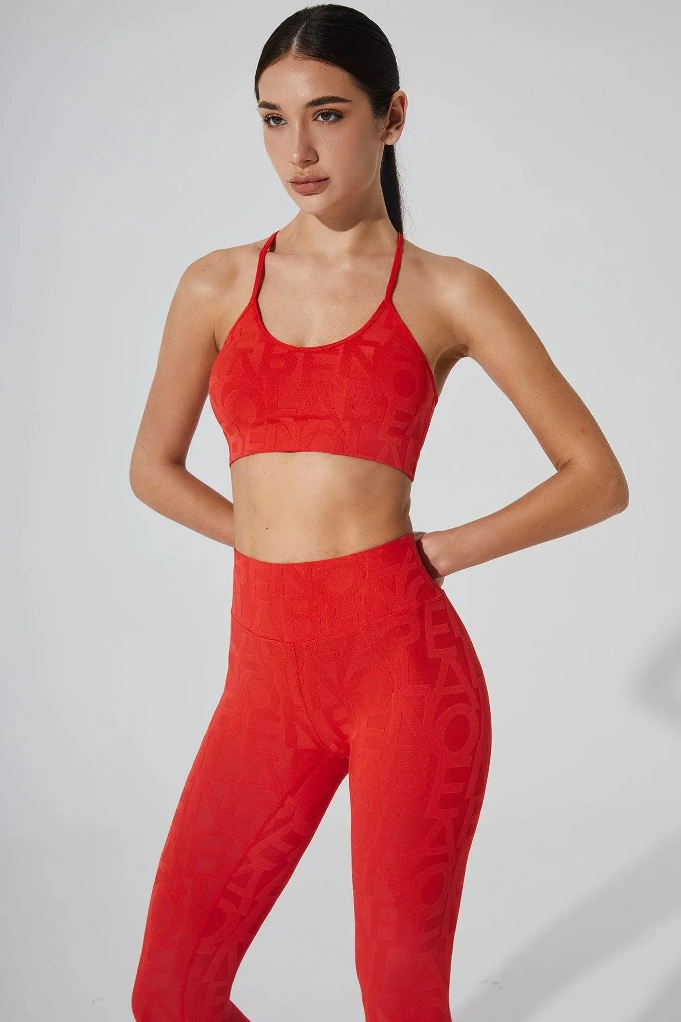 Wide Underband Support Classic Lumi??re Bra 3D - Haute Red