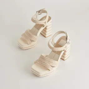 ANIRA PEARL HEELS IVORY PEARLS hypoallergenic Night Out Heels