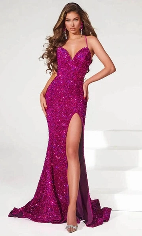 Relax Line Portia & Scarlett PS23651 Gown - Magenta