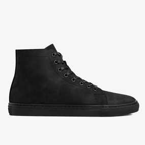 Premier High Top | Black Matte Mud Resistant Mountain Climber