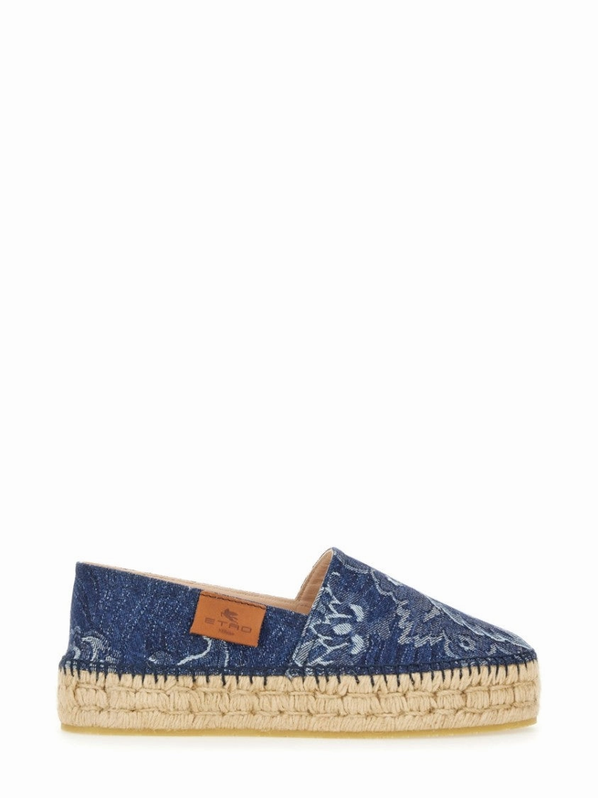 Denim Espadrilles Guest Mood Cozy Cushioning