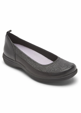 Quinn Curved Slip-On - Narrow In Black Casual Design orthopedic