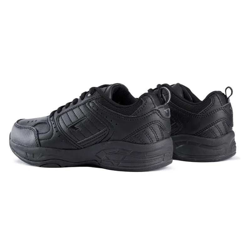 Low   Profile Outsole cradle secures the foot during direction changes SFIDA Defy GS Leather Kids Cross Training Shoes