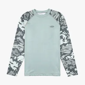Youth Tactical Camo LS Performance Shirt Prom