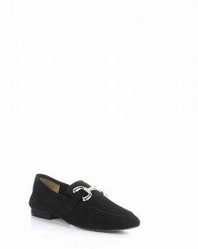 Roof Top Women's Macie Suede Slip-On Shoes In Black