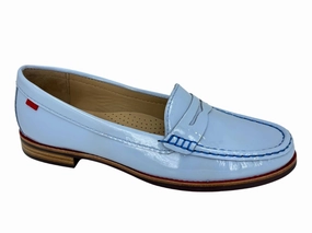 Sand Glow Stylish Footwear Women's East Village Flat In Baby Blue