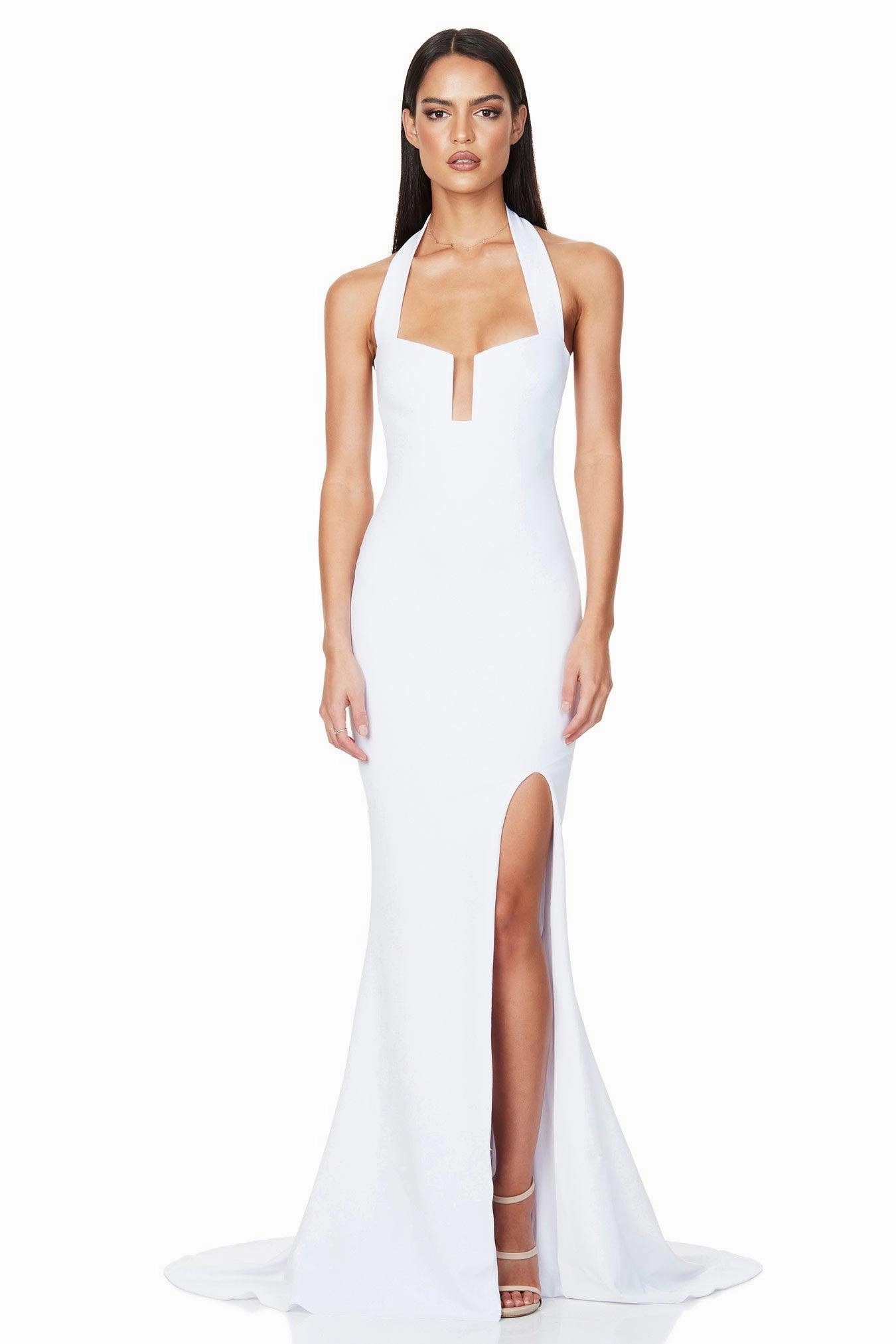 Nookie Destiny Gown - White Detachable-Detail