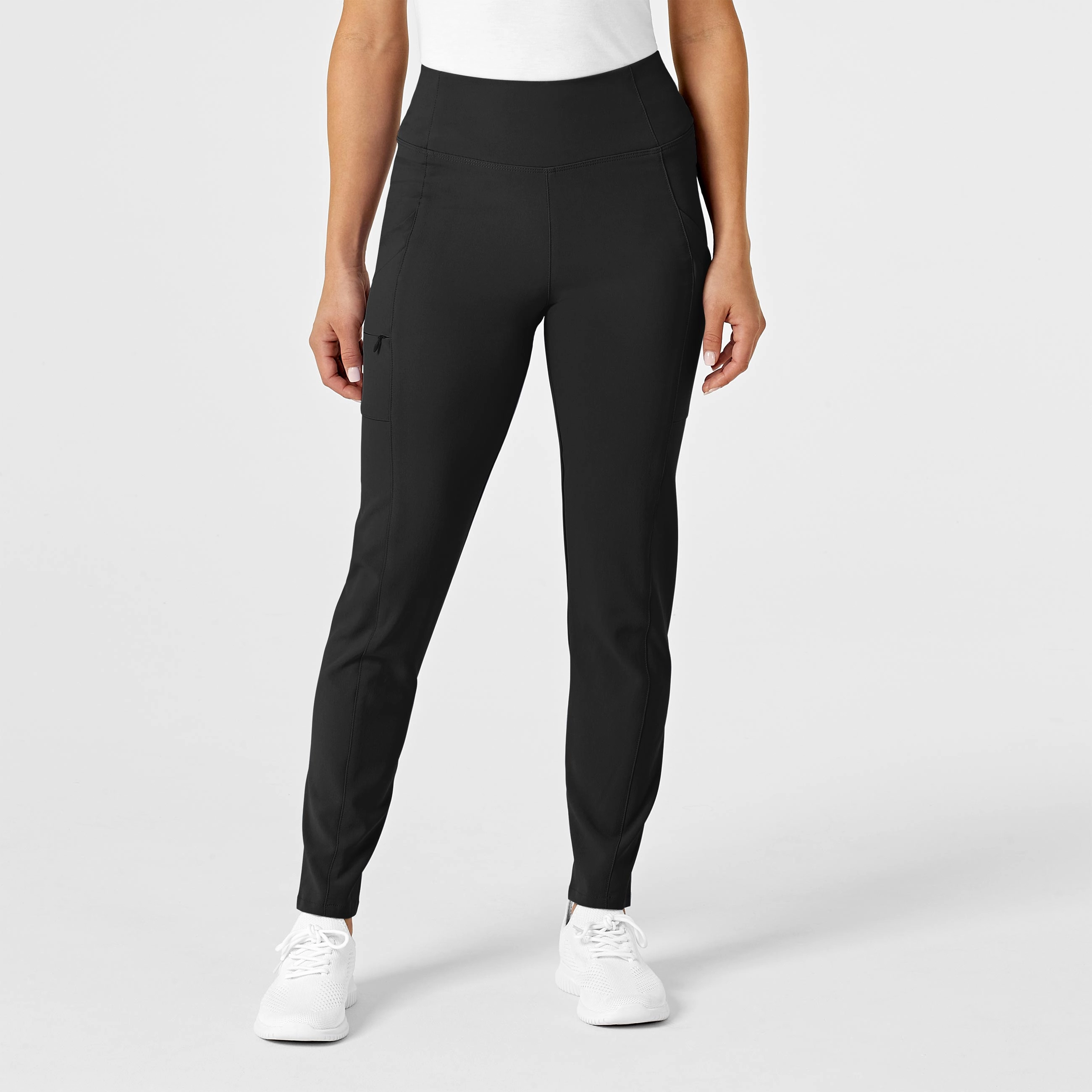 RENEW Women's High Waist Power Pant - Black Trail Comfort