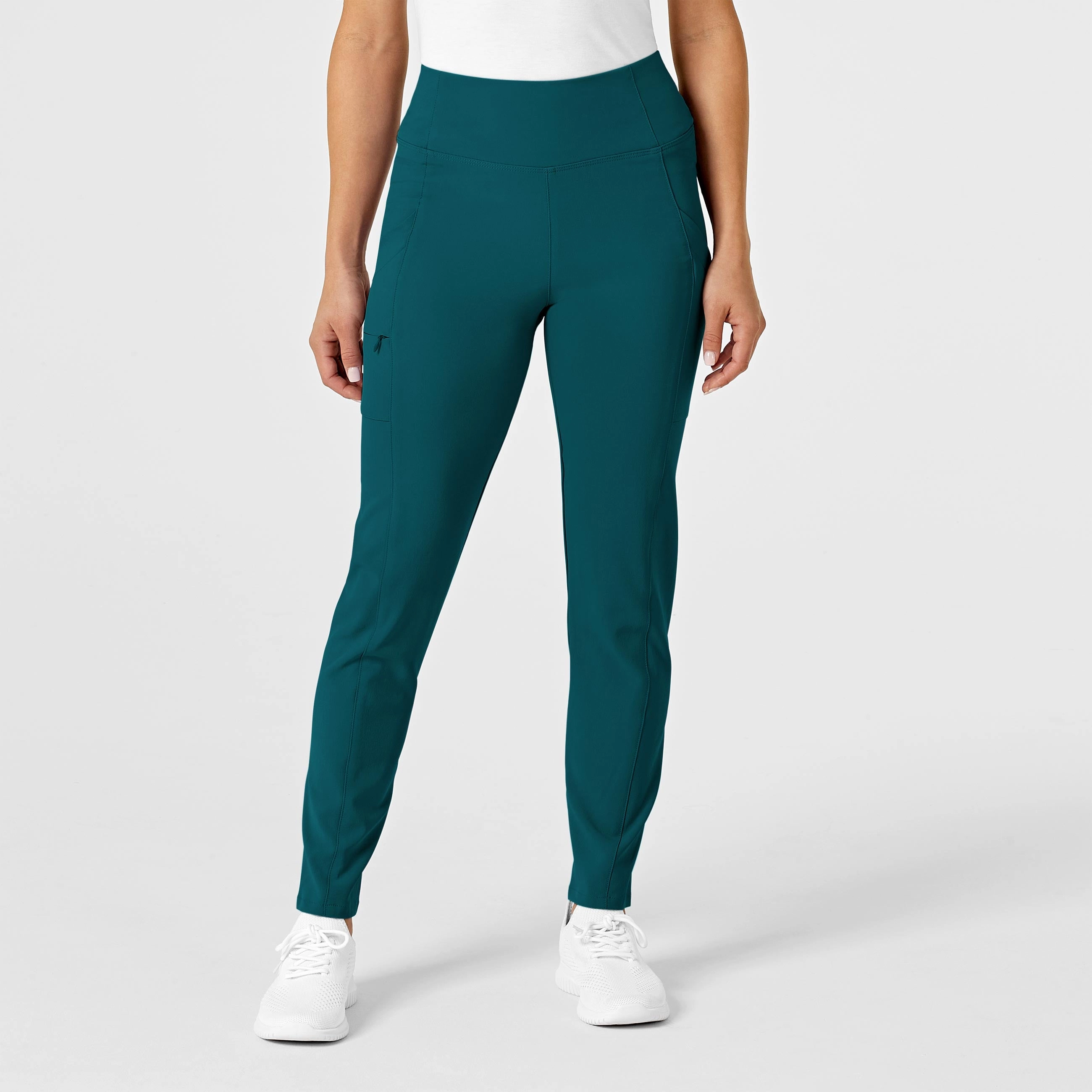 RENEW Women's High Waist Power Pant - Caribbean SmoothZipClosure