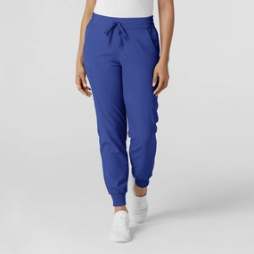 RENEW Women's Jogger Scrub Pant - Galaxy Blue Timeless Layers