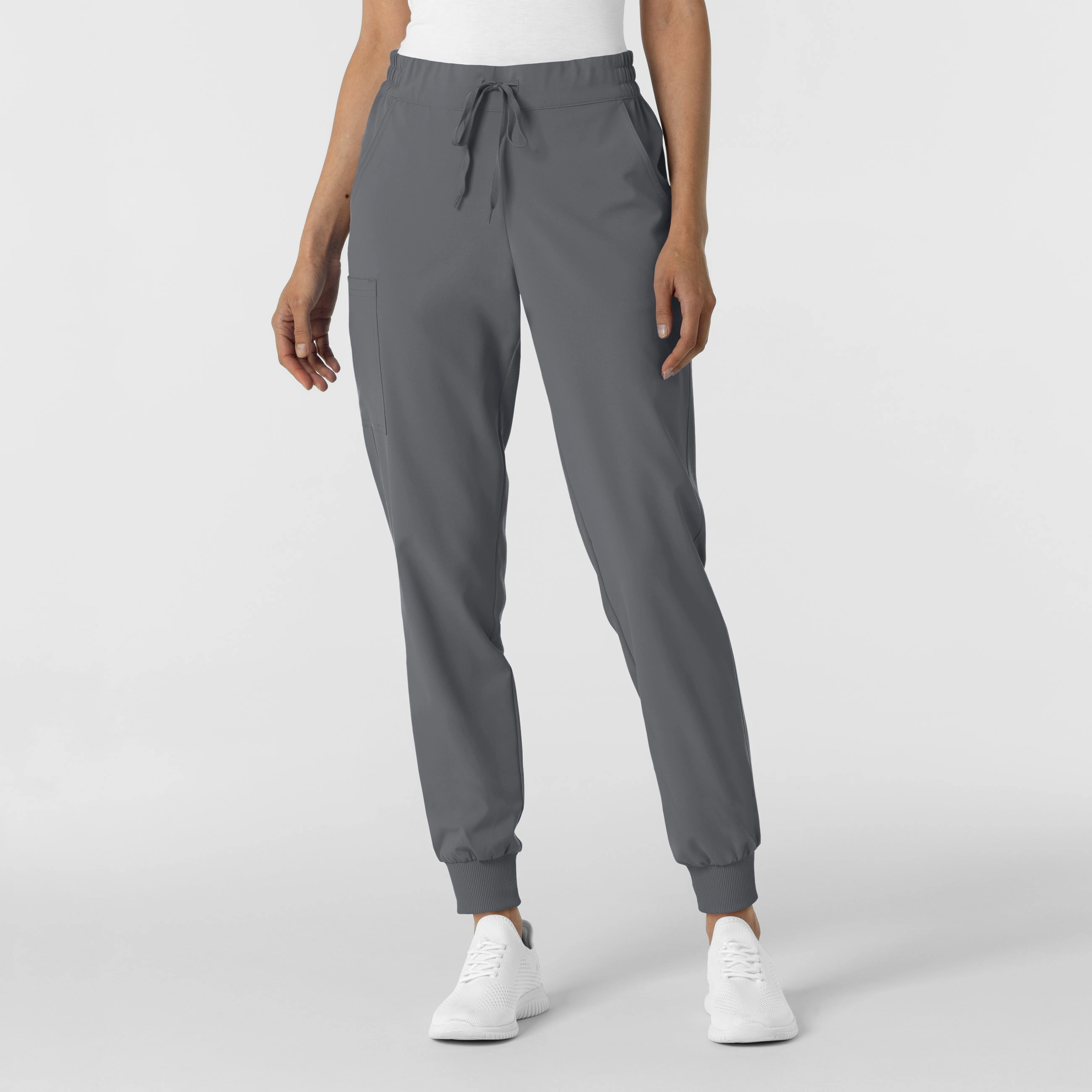 RENEW Women's Jogger Scrub Pant - Pewter Supportive Fit