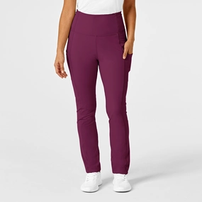 Active Fit RENEW Women's Straight Leg Yoga Pant - Wine