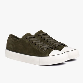 Retro Low Top | Olive Soft outsole