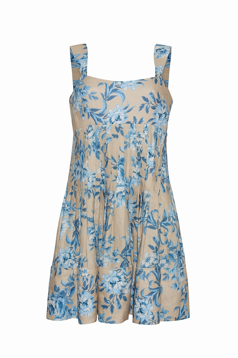 Ria Dress Statement Neck Edge Shape