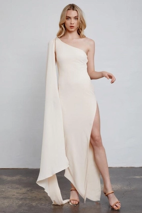 Clean Touch Relaxed Layer Riley Dress - Cream