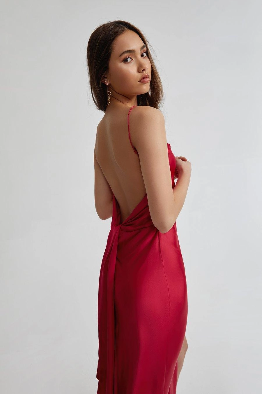 Wrinkle-Resistant Romy Dress - Raspberry