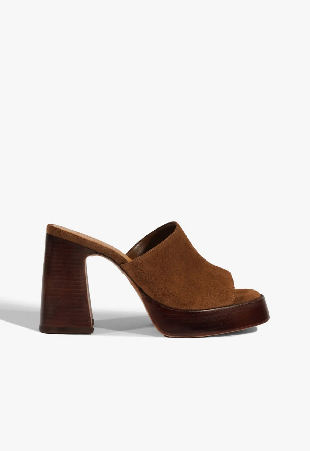 Rowan Suede Sandal Chic Profile