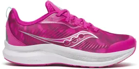 Saucony Endorphin KDZ Junior Running Shoes - Pink snow running shoes Comfortable Straps