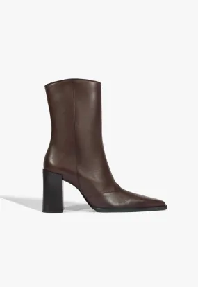 Luxe Evening Heels Flawless Look Raffaela Leather Bootie