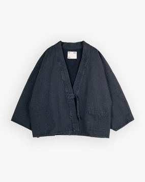 suitable for product launches Shogun Kimono Griffin Denim Asphalt