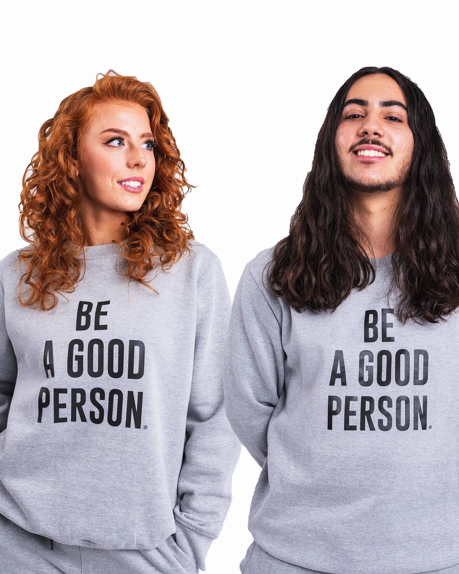 Signature Crewneck - Heather Grey Balanced Weight Distribution Chill Fit Design