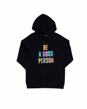 Signature Lightweight Hoodie - Black Color Spectrum Tasmanian devil like