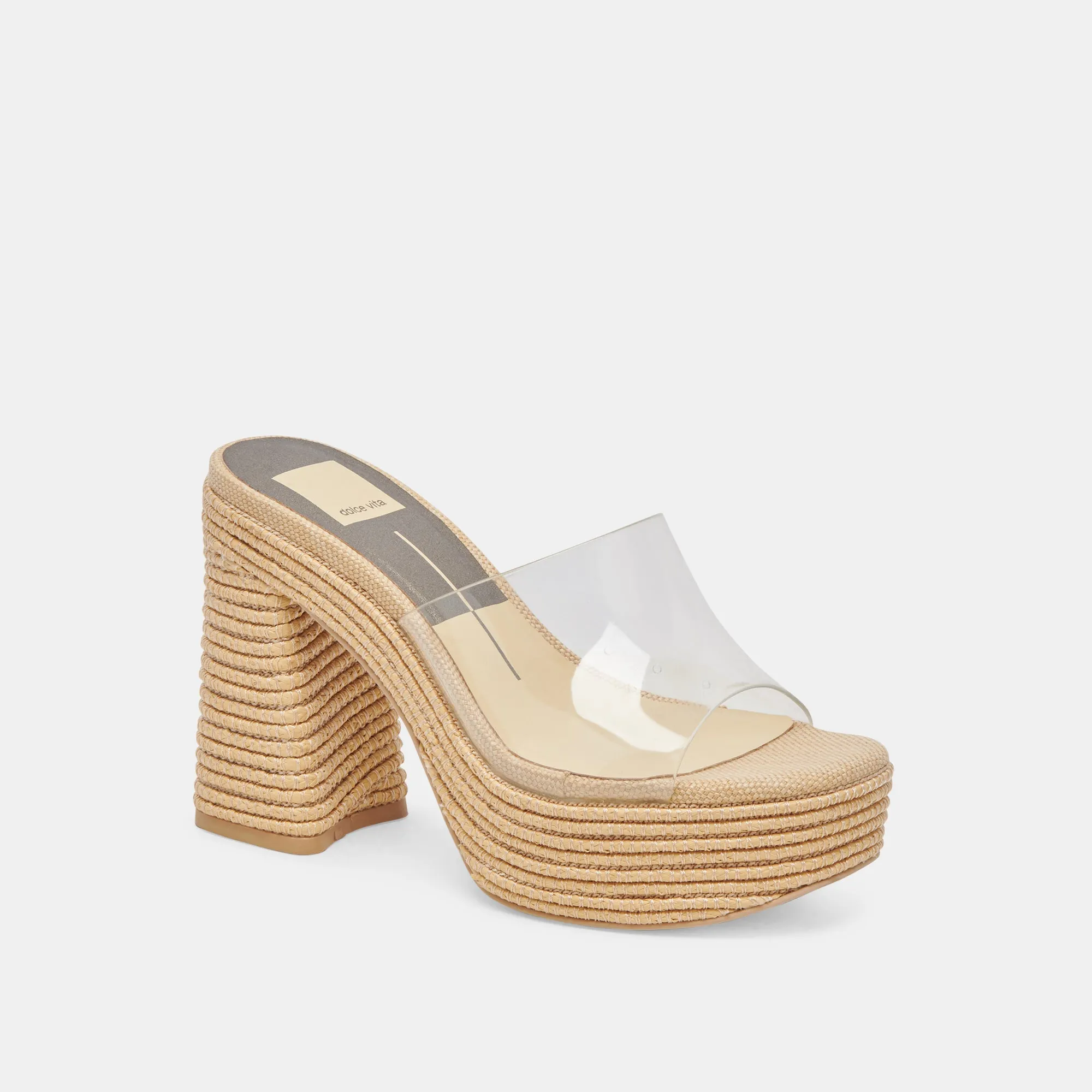 Breathable Lining LICHIA HEELS NATURAL VINYL