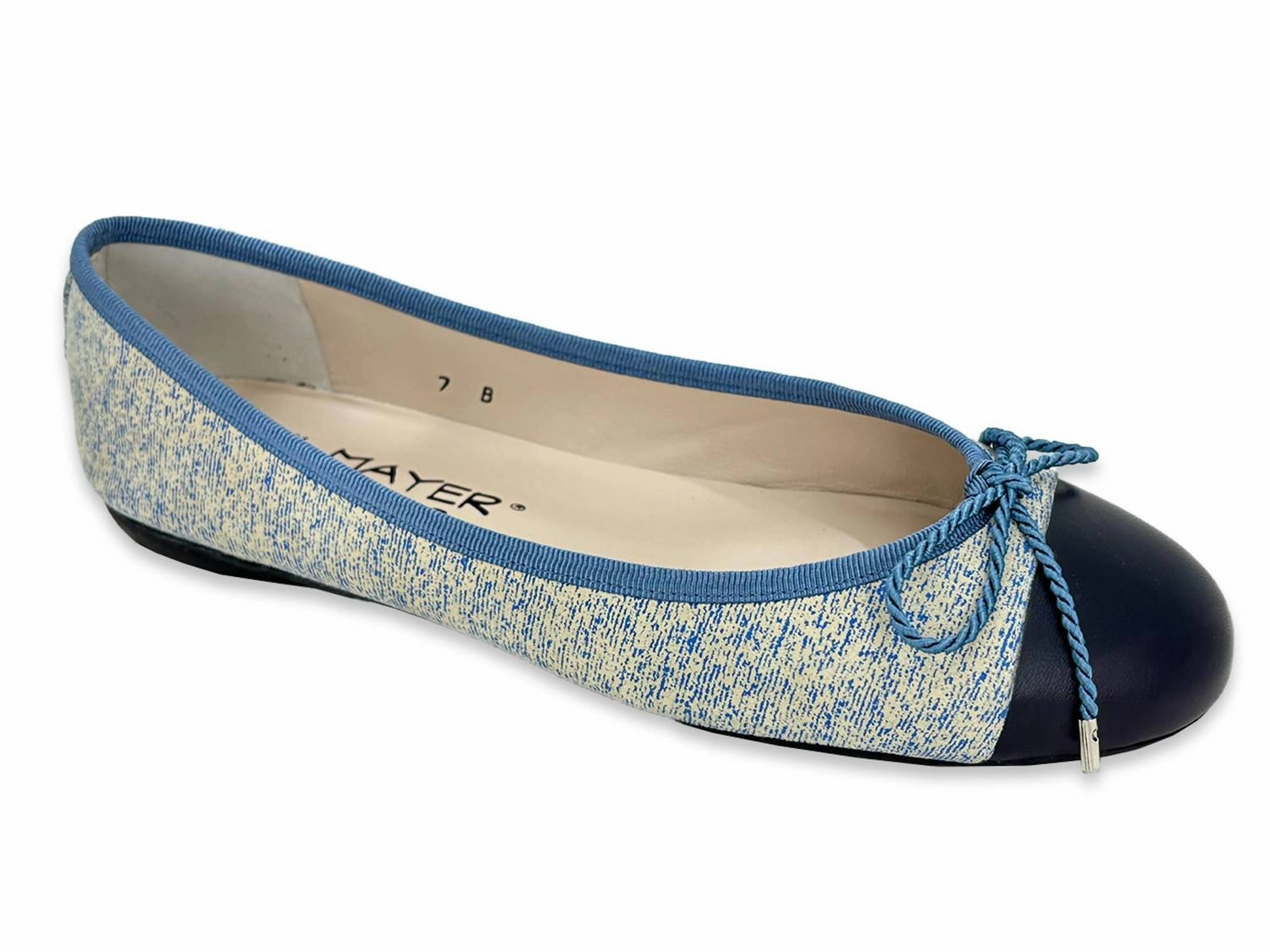 Versatile Fit Breathable mesh Women's Bravo Ballet Flats In Denim