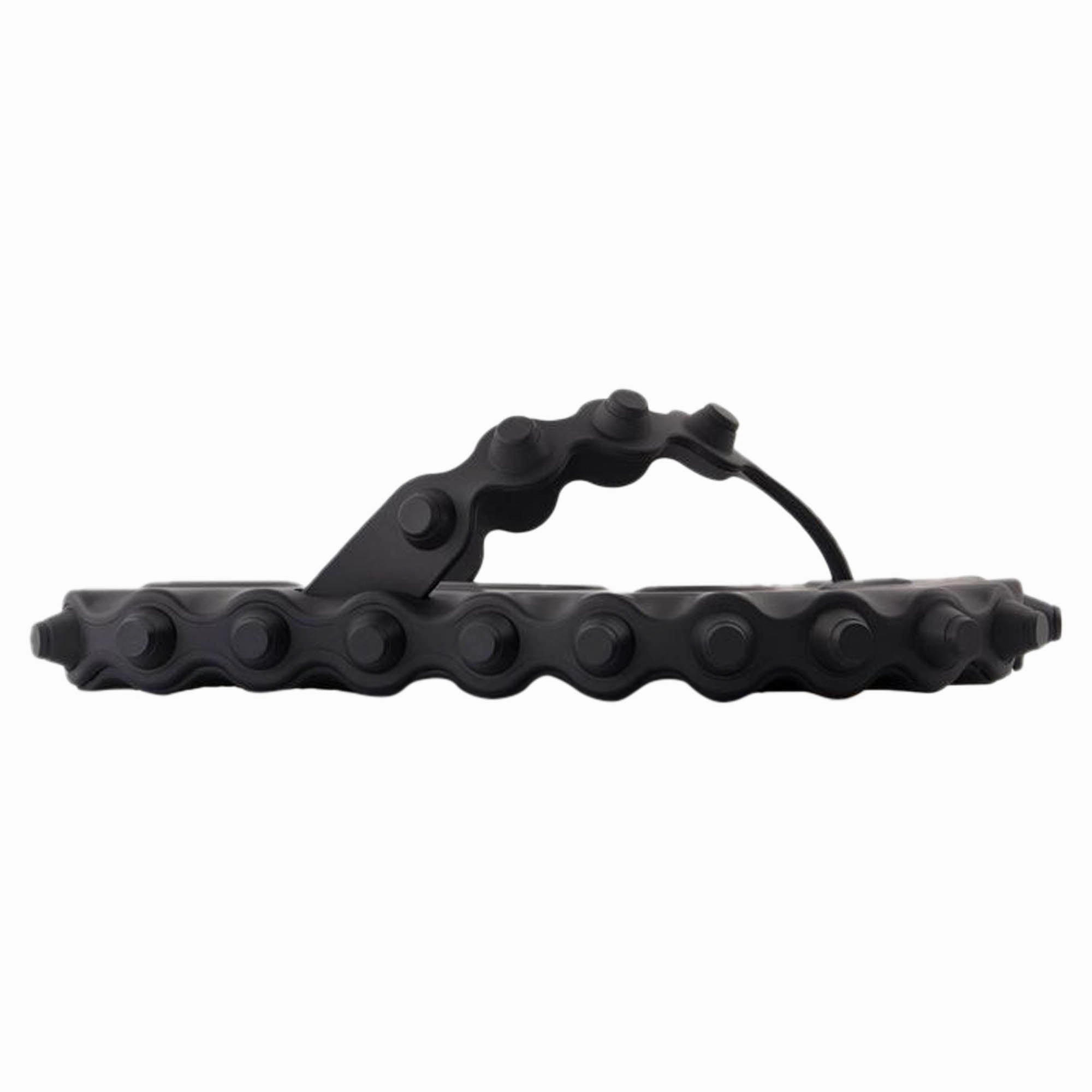 Rapture Flip Flop Flat Shoes - Alexander Wang - Acetate - Black Model Mode