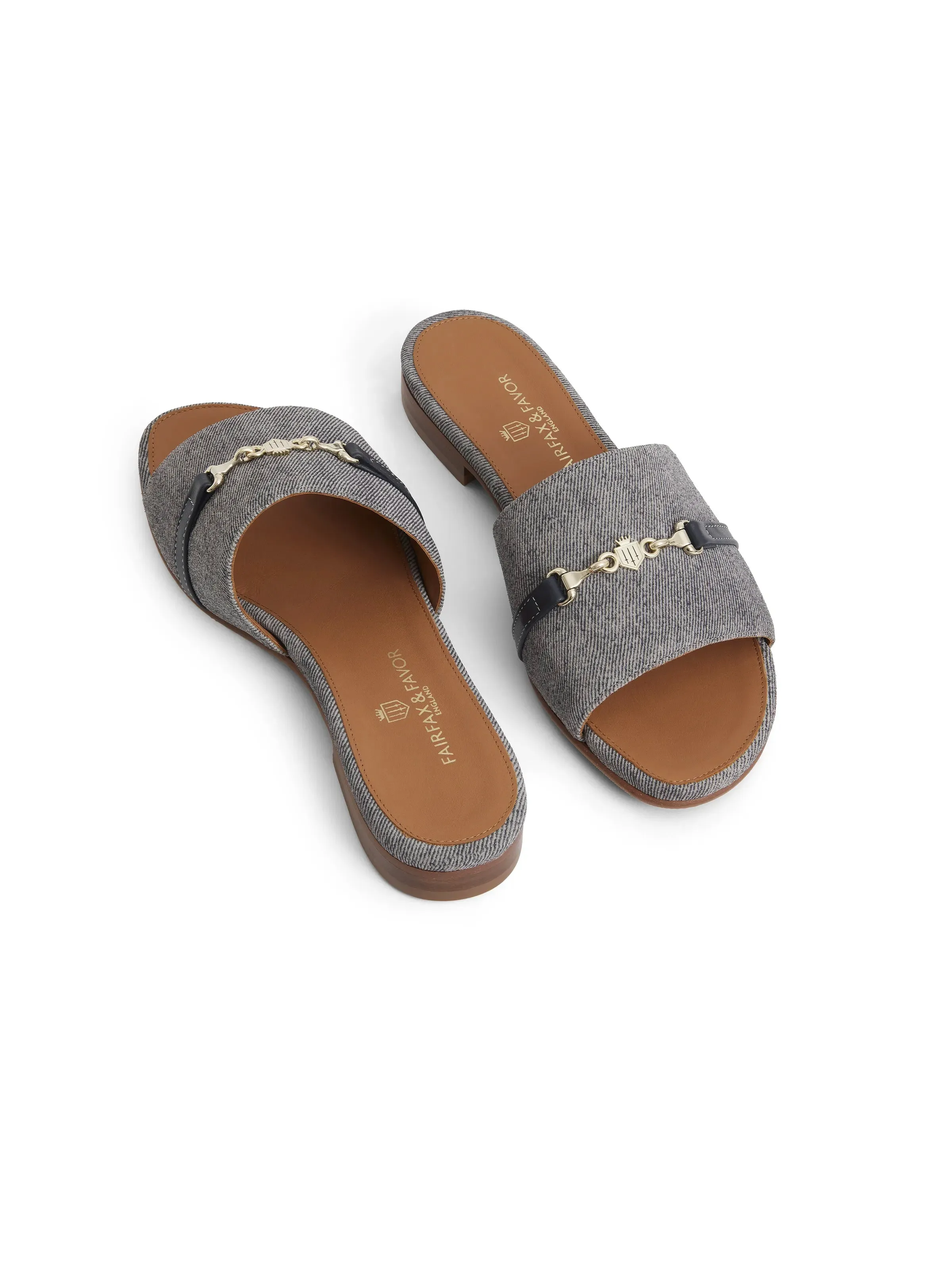 Heacham - Denim Suede Bare Feel Lightweight EVA Construction