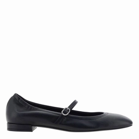 Step Free Foot Health Flats Stuart Weitzman Claris Leather Ballet Flats