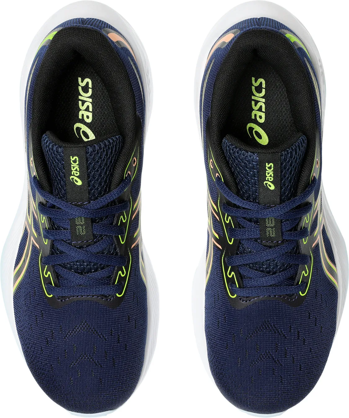 running in dusty tracks shoes Anaerobic Asics Gel Cumulus 26 Junior Running Shoes - Navy