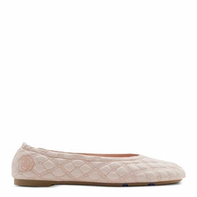 Burberry Sadler Leather Ballerina Shoes Stone Path Team Lunch