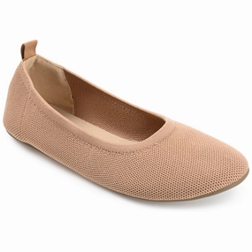 Soft Touch Journee Collection Women's Tru Comfort Foam Jersie Foldable Flat