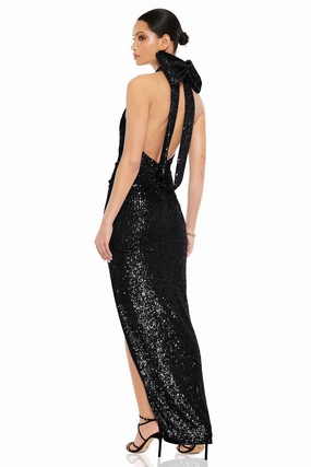 Nookie Charisma Gown - Black Comfortable Waistband Fitted Shape