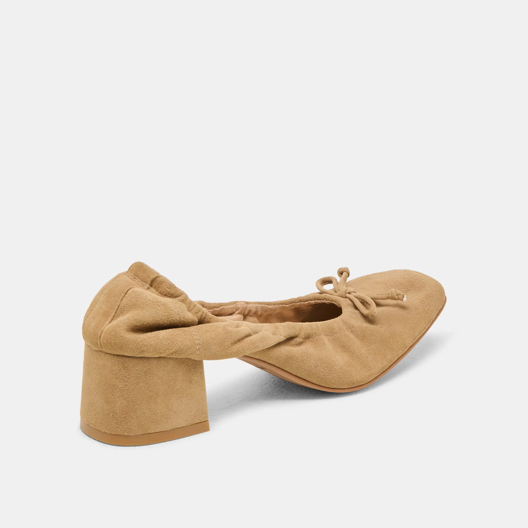 KARMIN HEELS DK TAUPE SUEDE Outdoor Wedding Heels Premium Pumps